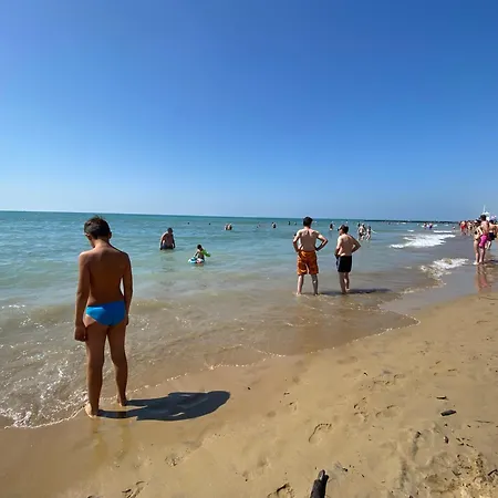 Attico Onda Blu Vista Mare - Acqua - A 150mt Dalla Lejlighed *
