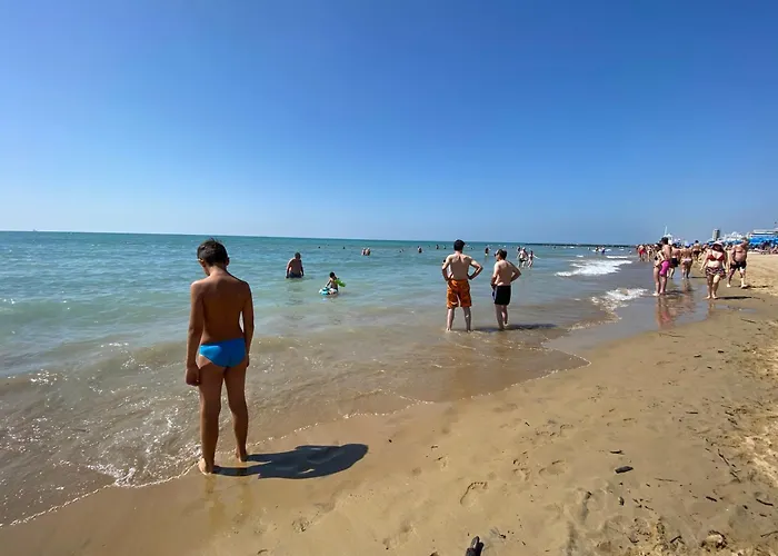 Attico Onda Blu Vista Mare - Acqua - A 150mt Dalla Lejlighed *
